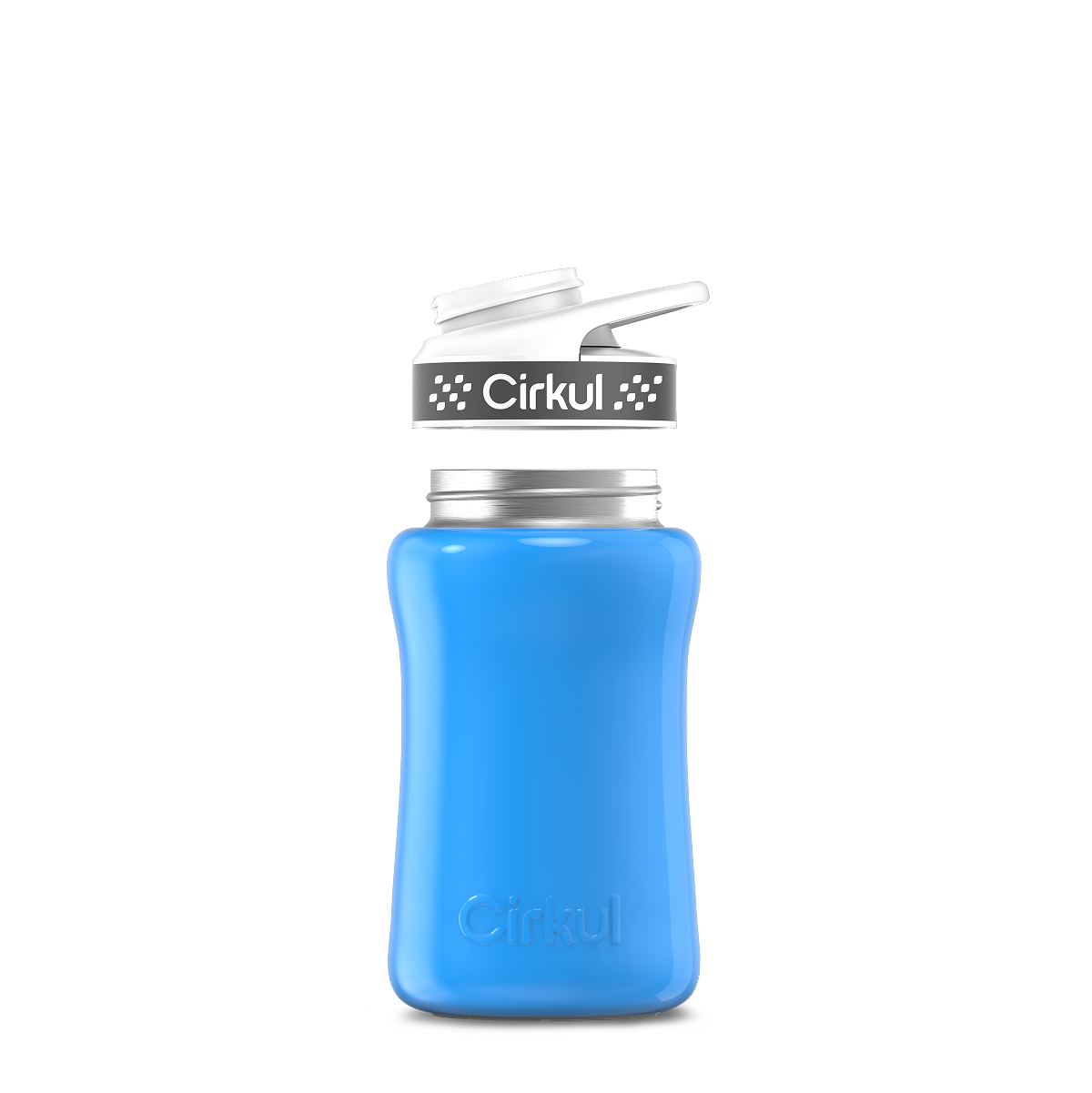 Cirkul 12oz. Stainless Steel Bottle &amp; Comfort Grip Lid