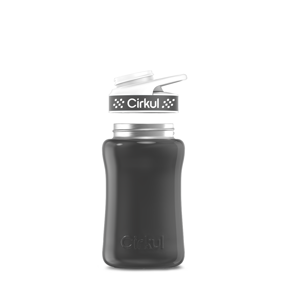 Cirkul 12oz. Stainless Steel Bottle &amp; Comfort Grip Lid