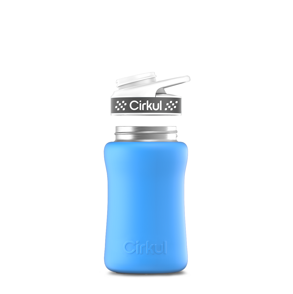 Cirkul 12oz. Stainless Steel Bottle &amp; Comfort Grip Lid