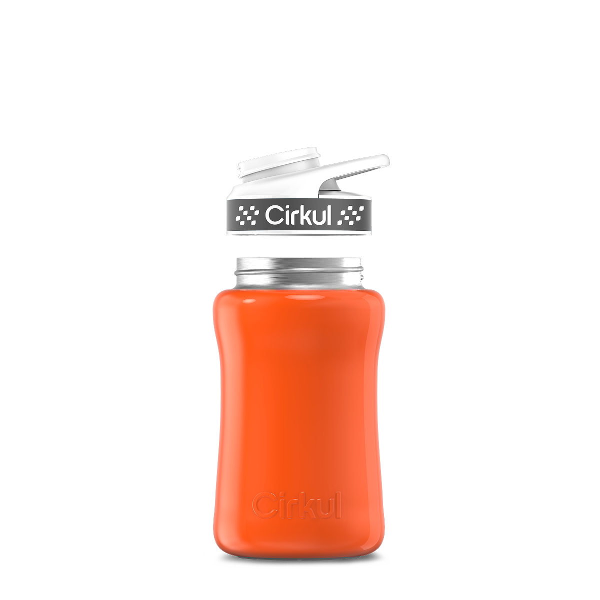 Cirkul 12oz. Stainless Steel Bottle &amp; Comfort Grip Lid