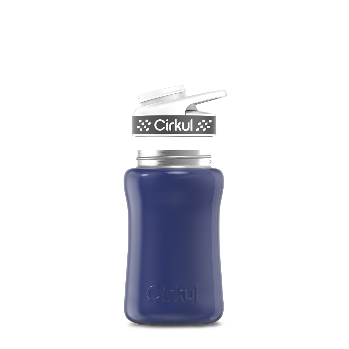 Cirkul 12oz. Stainless Steel Bottle &amp; Comfort Grip Lid