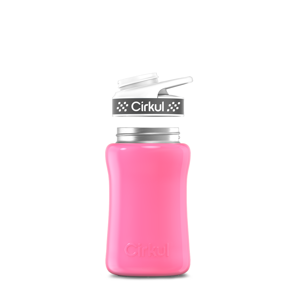 Cirkul 12oz. Stainless Steel Bottle &amp; Comfort Grip Lid