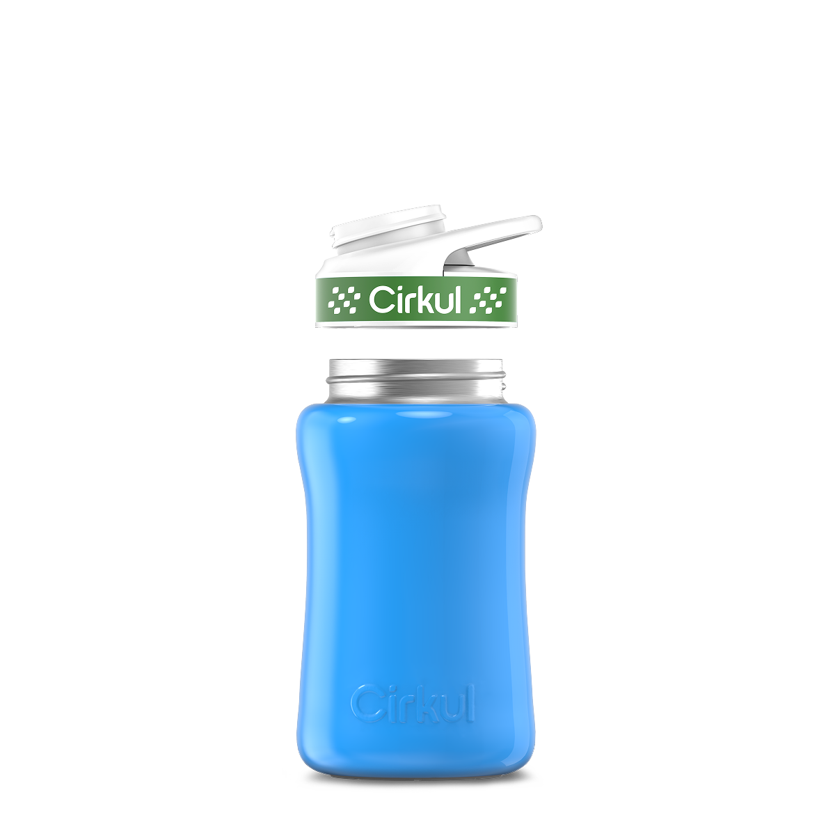 Cirkul 12oz. Stainless Steel Bottle &amp; Comfort Grip Lid