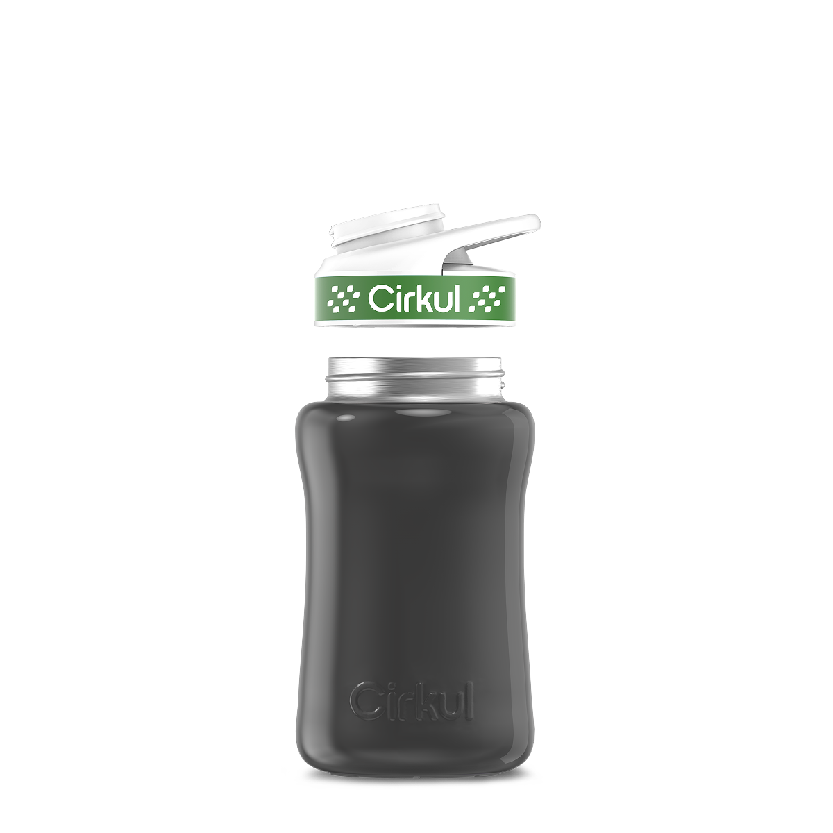 Cirkul 12oz. Stainless Steel Bottle &amp; Comfort Grip Lid