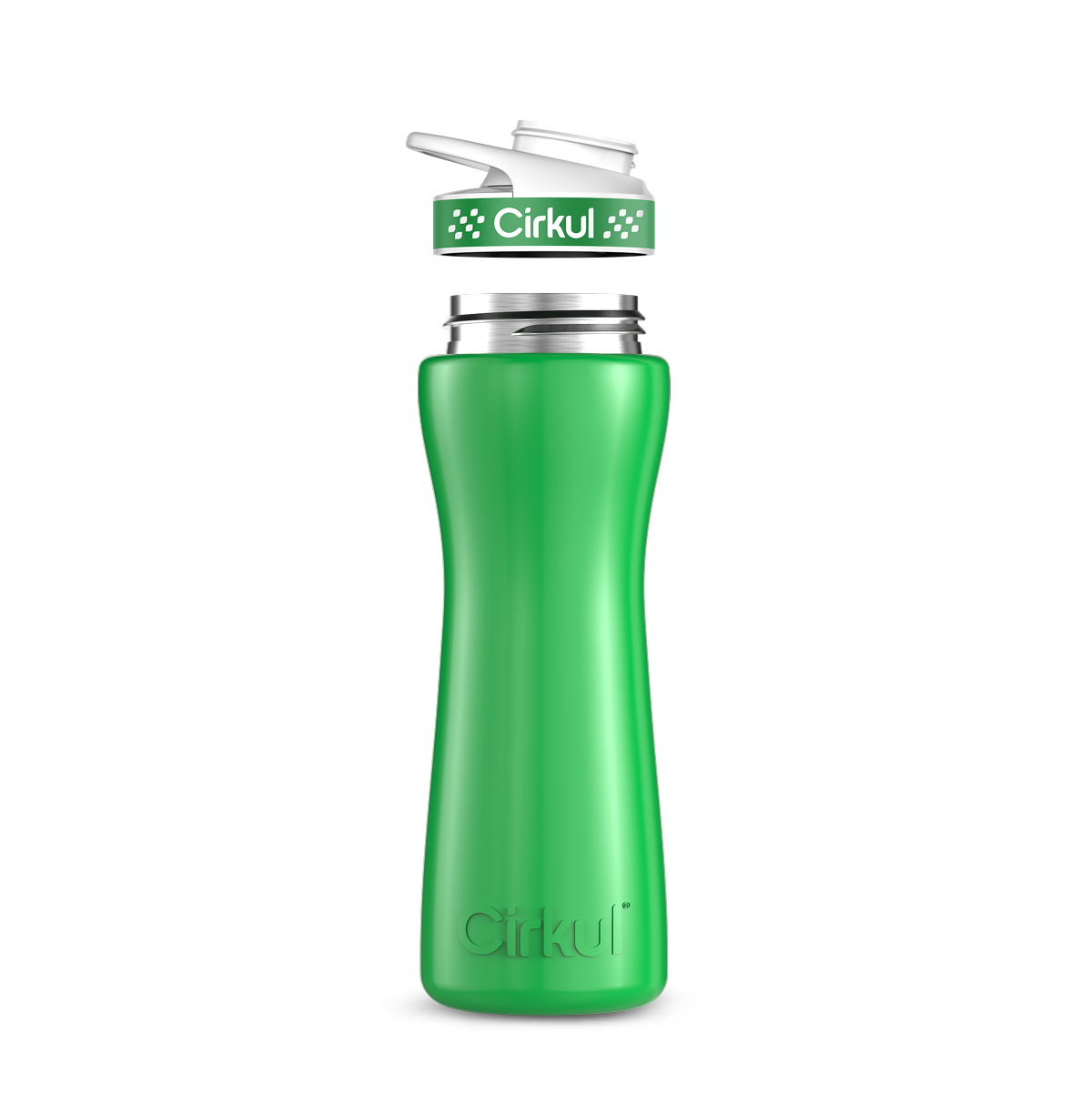 Cirkul Custom 22oz. Stainless Steel Bottle &amp; Comfort Grip Lid