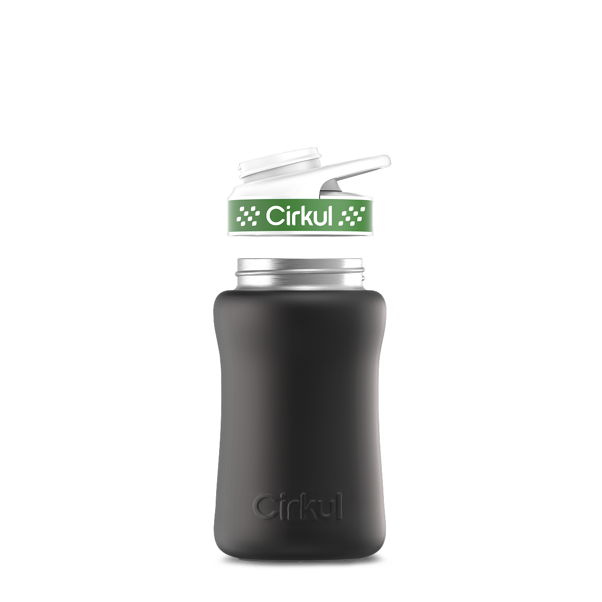 Cirkul 12oz. Stainless Steel Bottle &amp; Comfort Grip Lid