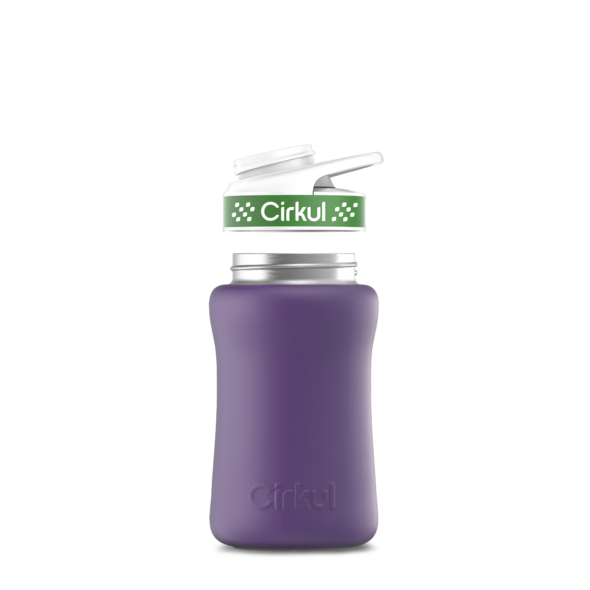 Cirkul 12oz. Stainless Steel Bottle &amp; Comfort Grip Lid