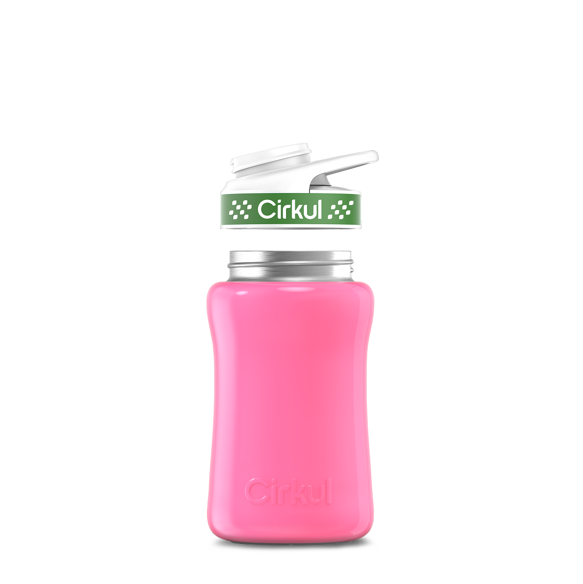 Cirkul 12oz. Stainless Steel Bottle &amp; Comfort Grip Lid