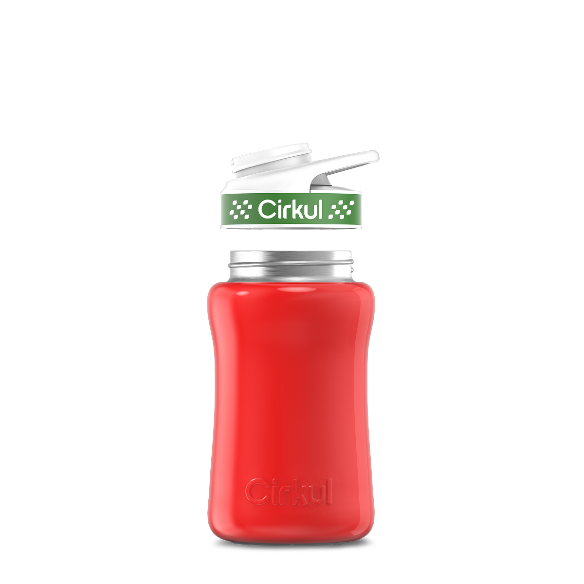 Cirkul 12oz. Stainless Steel Bottle &amp; Comfort Grip Lid