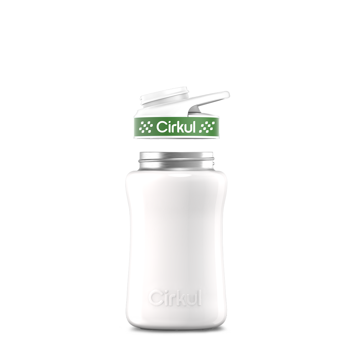 Cirkul 12oz. Stainless Steel Bottle &amp; Comfort Grip Lid