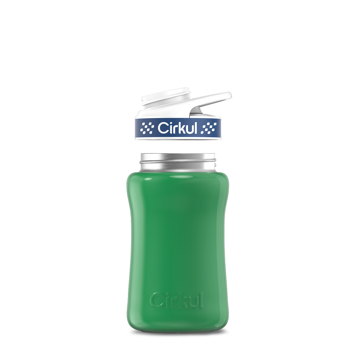 Cirkul 12oz. Stainless Steel Bottle &amp; Comfort Grip Lid