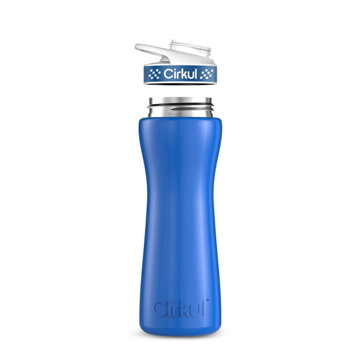 Cirkul Custom 22oz. Stainless Steel Bottle &amp; Comfort Grip Lid