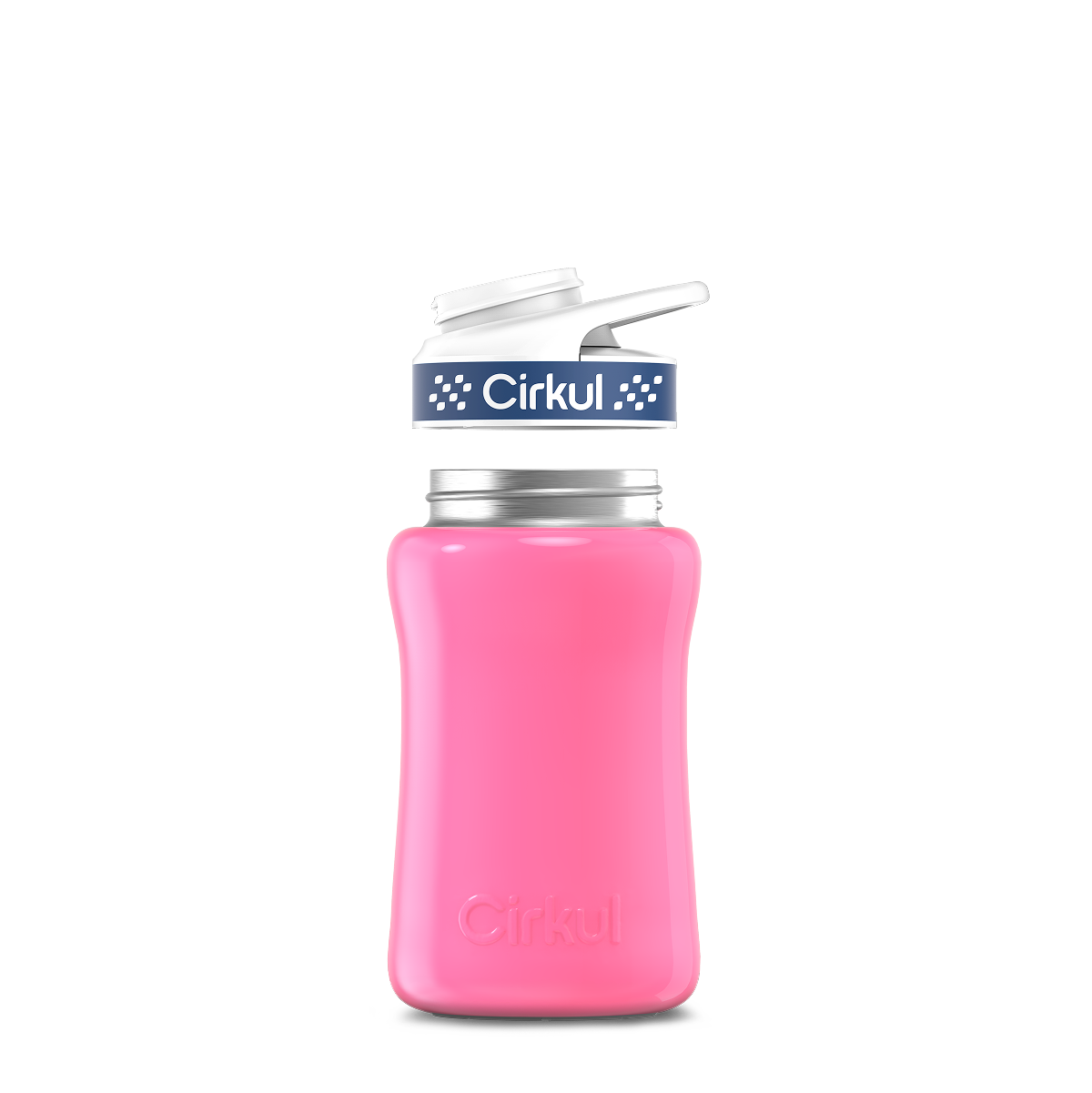 Cirkul 12oz. Stainless Steel Bottle &amp; Comfort Grip Lid