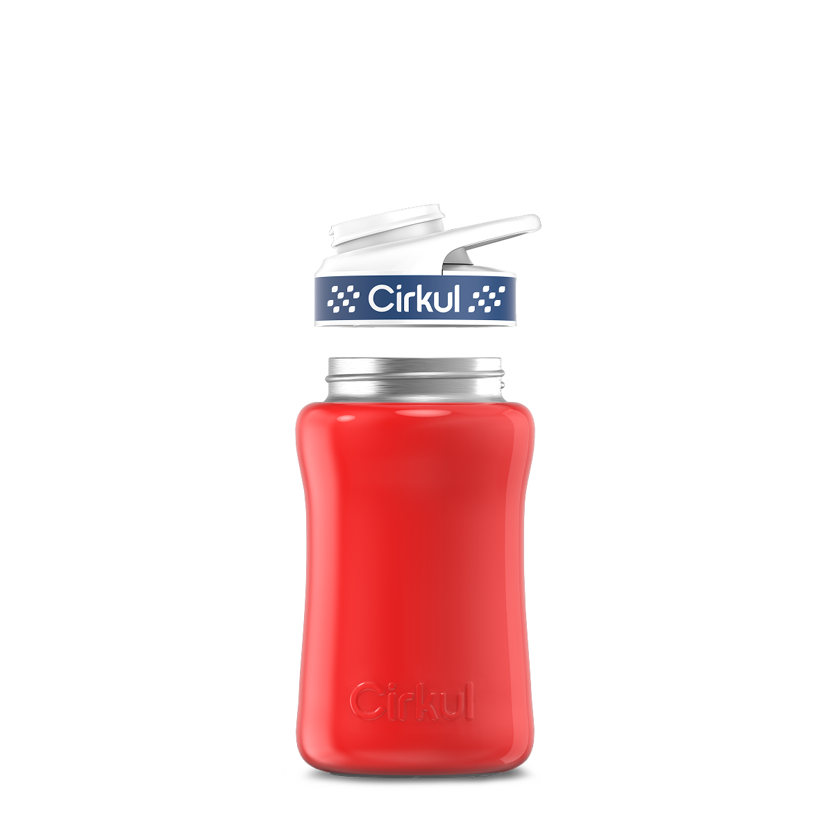 Cirkul 12oz. Stainless Steel Bottle &amp; Comfort Grip Lid