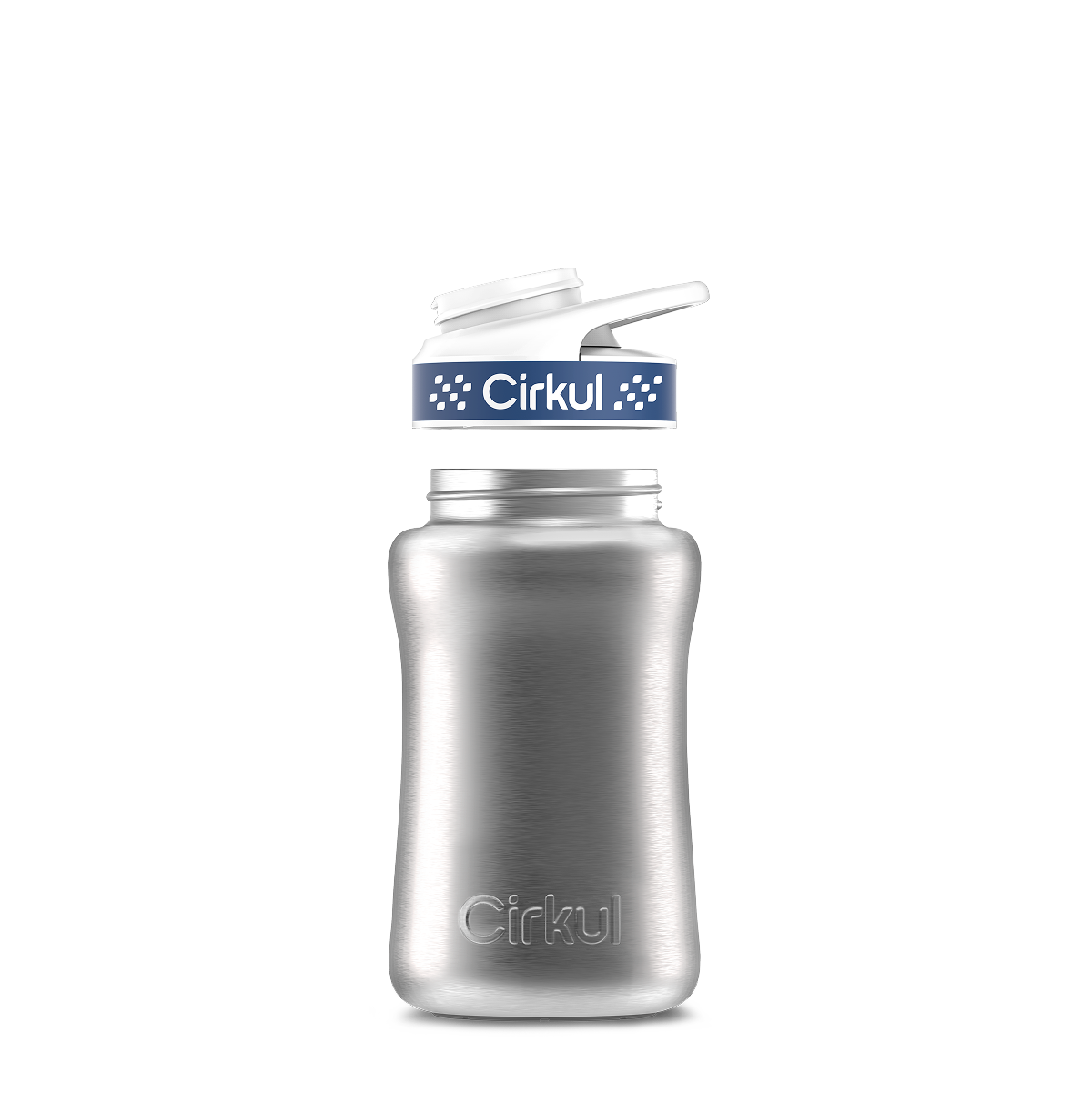 Cirkul 12oz. Stainless Steel Bottle &amp; Comfort Grip Lid