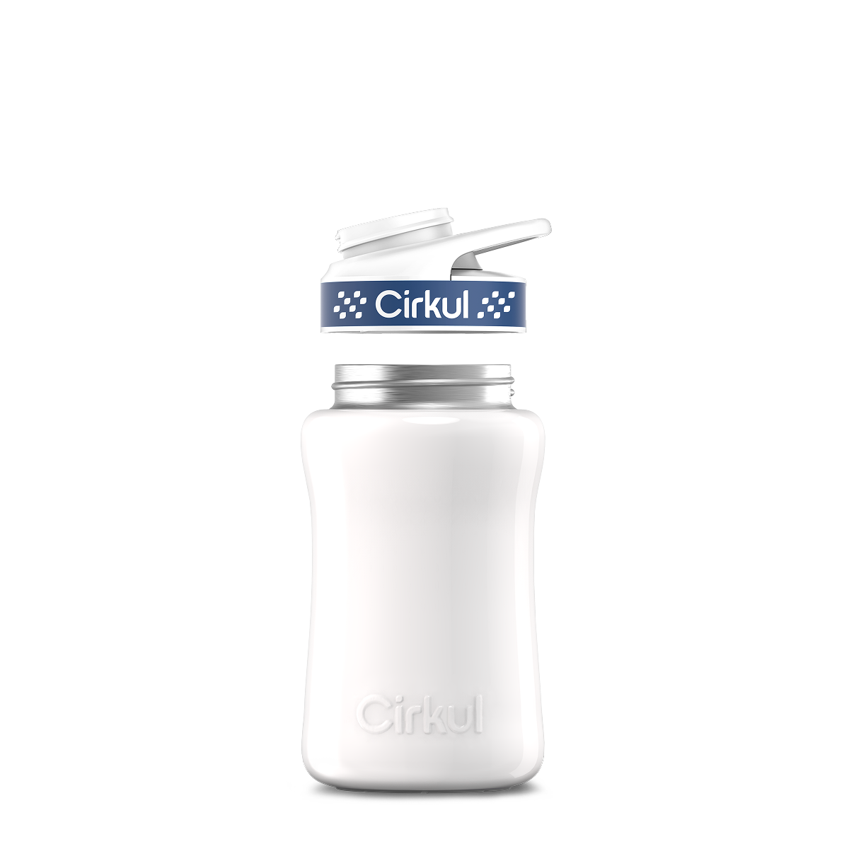 Cirkul 12oz. Stainless Steel Bottle &amp; Comfort Grip Lid