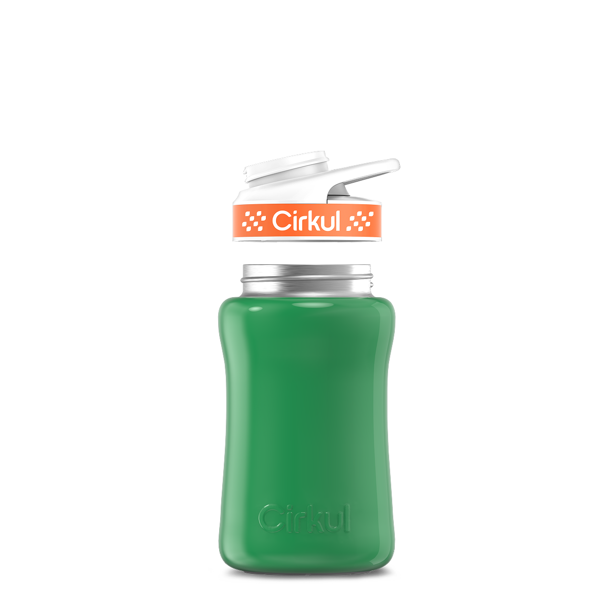 Cirkul 12oz. Stainless Steel Bottle &amp; Comfort Grip Lid