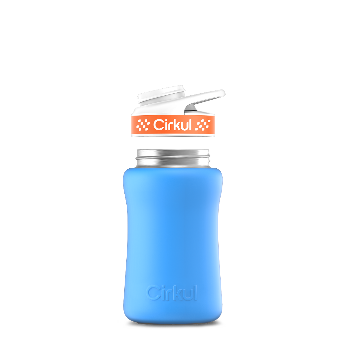 Cirkul 12oz. Stainless Steel Bottle &amp; Comfort Grip Lid