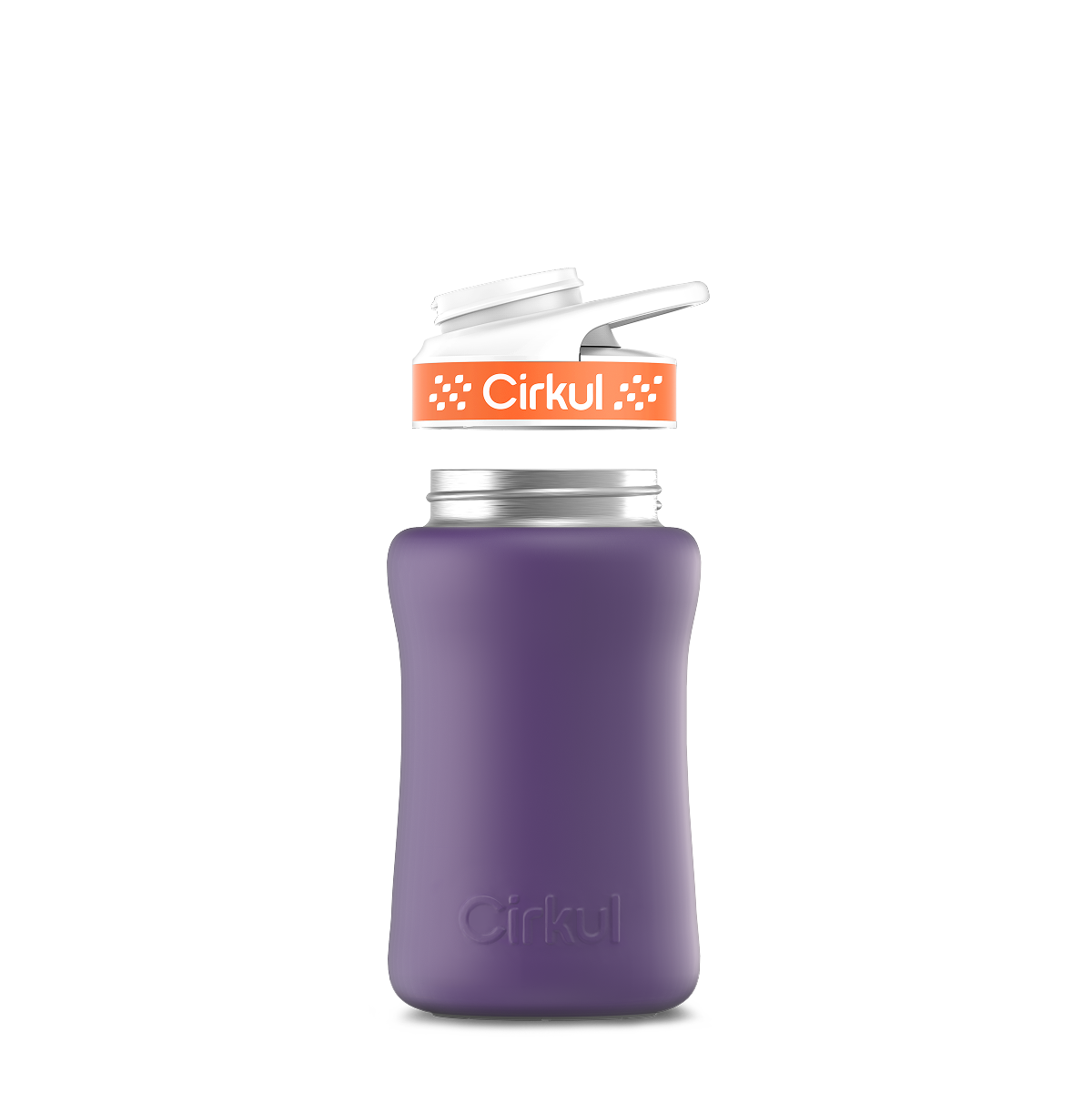 Cirkul 12oz. Stainless Steel Bottle &amp; Comfort Grip Lid