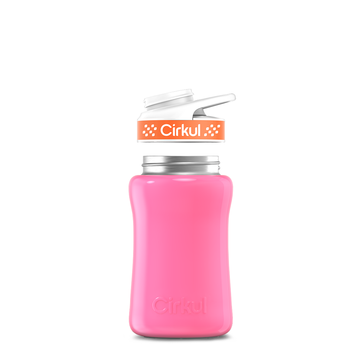 Cirkul 12oz. Stainless Steel Bottle &amp; Comfort Grip Lid