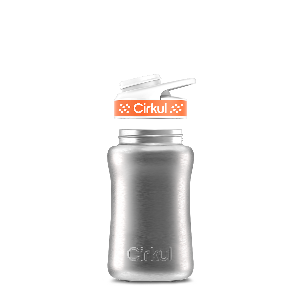 Cirkul 12oz. Stainless Steel Bottle &amp; Comfort Grip Lid