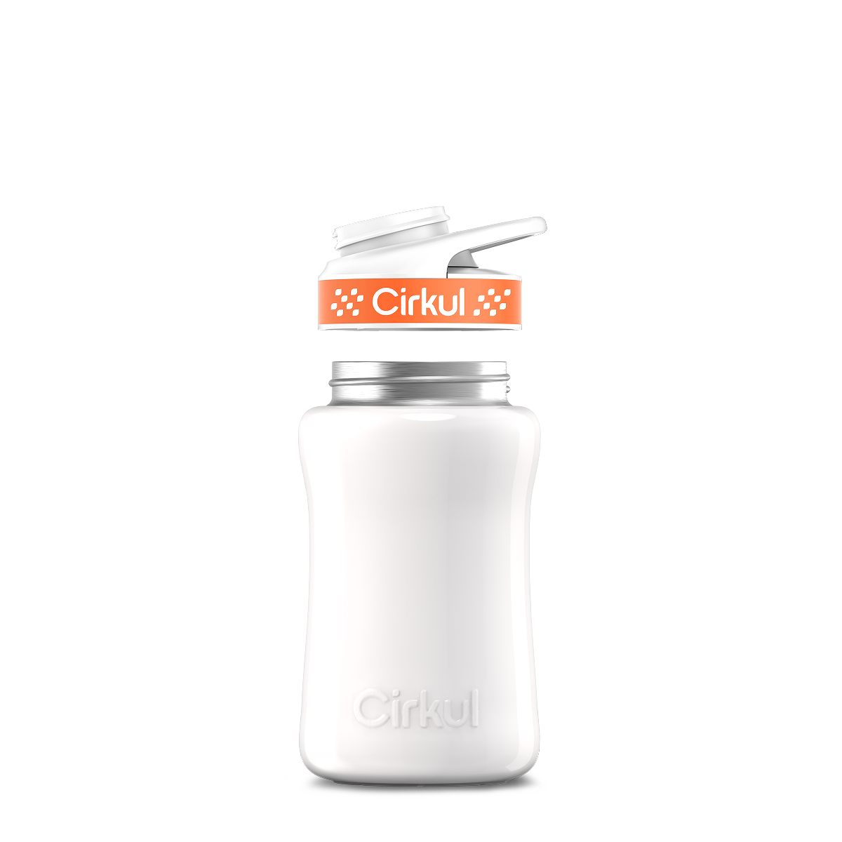 Cirkul 12oz. Stainless Steel Bottle &amp; Comfort Grip Lid