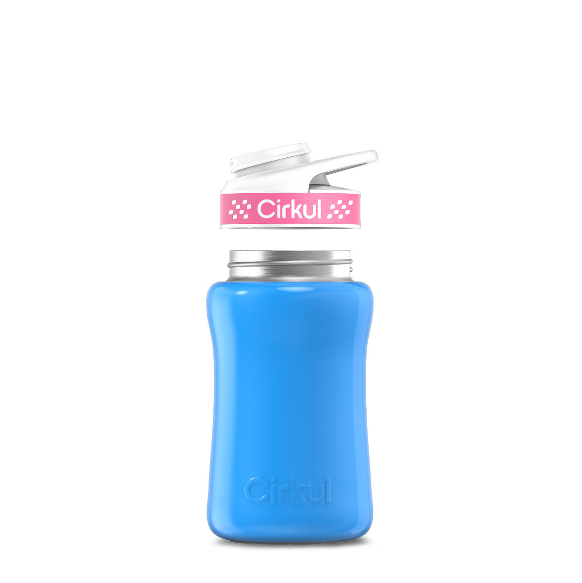 Cirkul 12oz. Stainless Steel Bottle &amp; Comfort Grip Lid