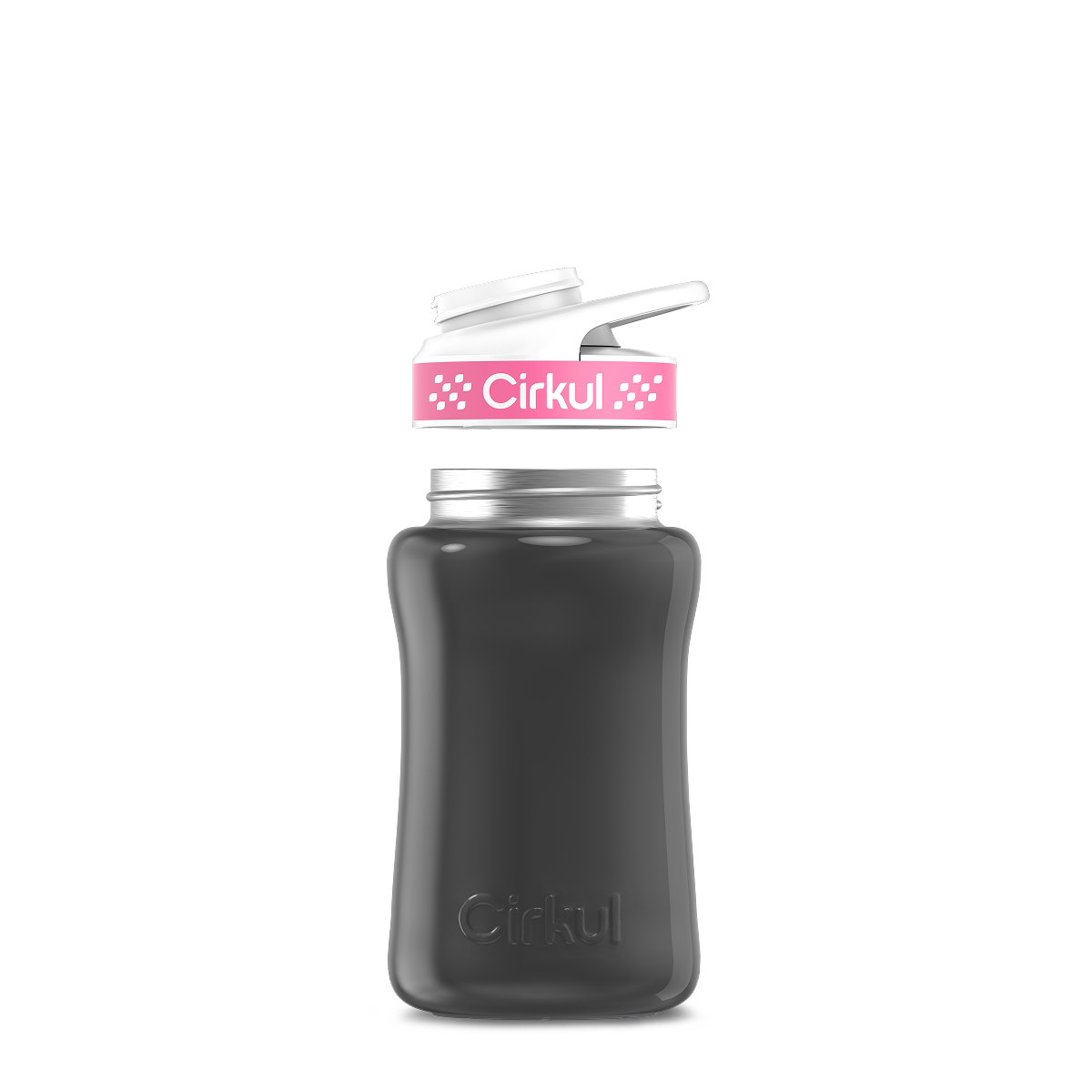Cirkul 12oz. Stainless Steel Bottle &amp; Comfort Grip Lid