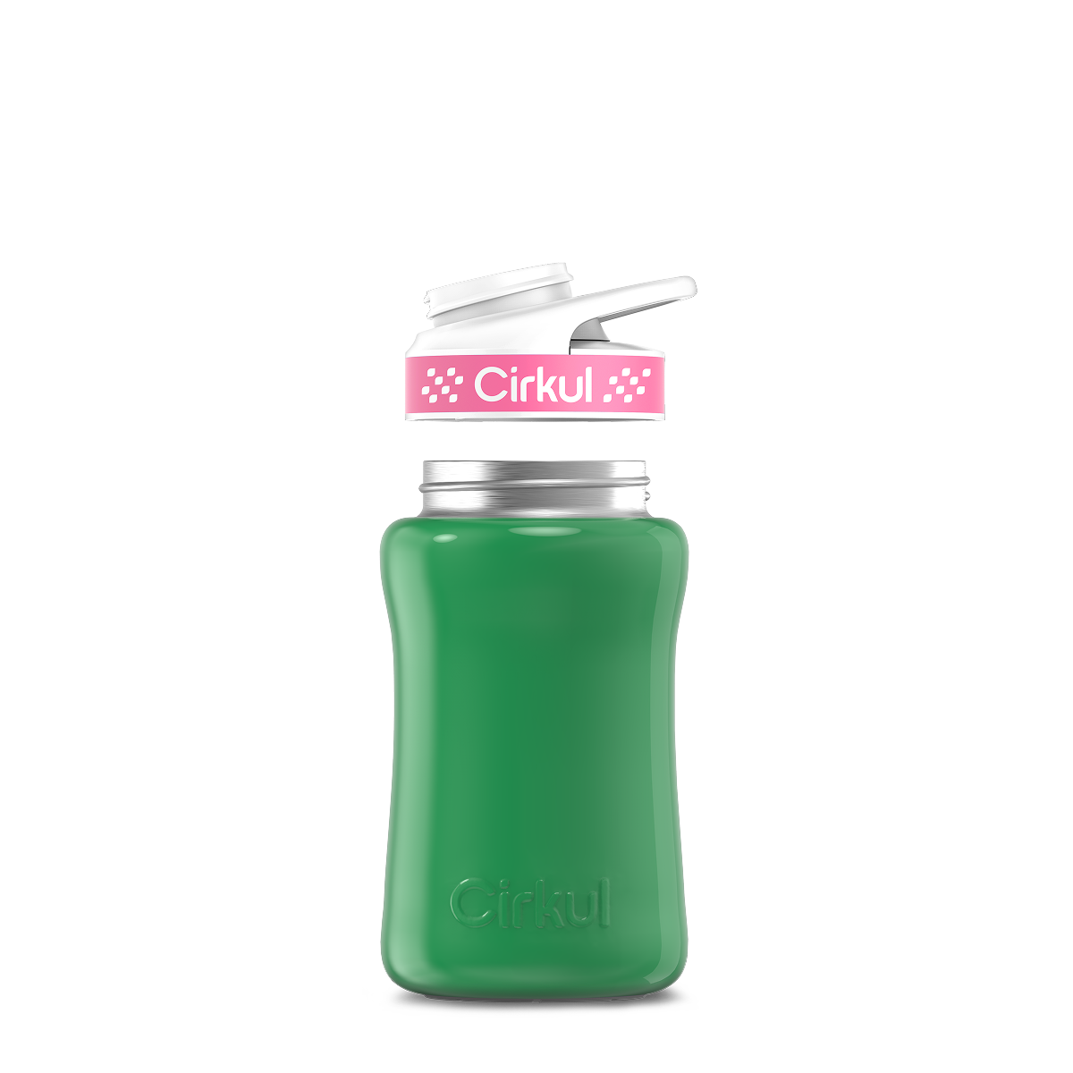 Cirkul 12oz. Stainless Steel Bottle &amp; Comfort Grip Lid