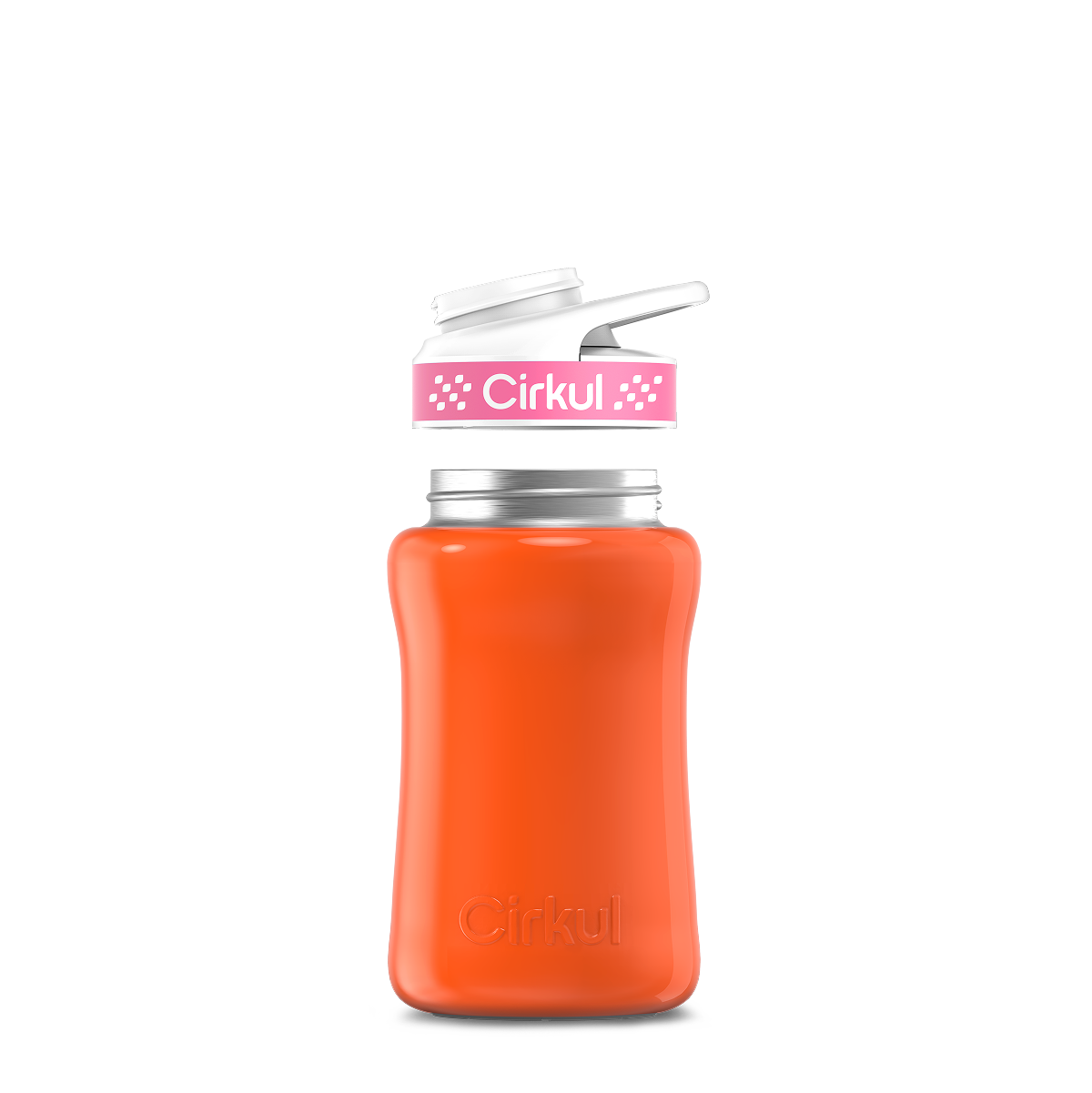 Cirkul 12oz. Stainless Steel Bottle &amp; Comfort Grip Lid
