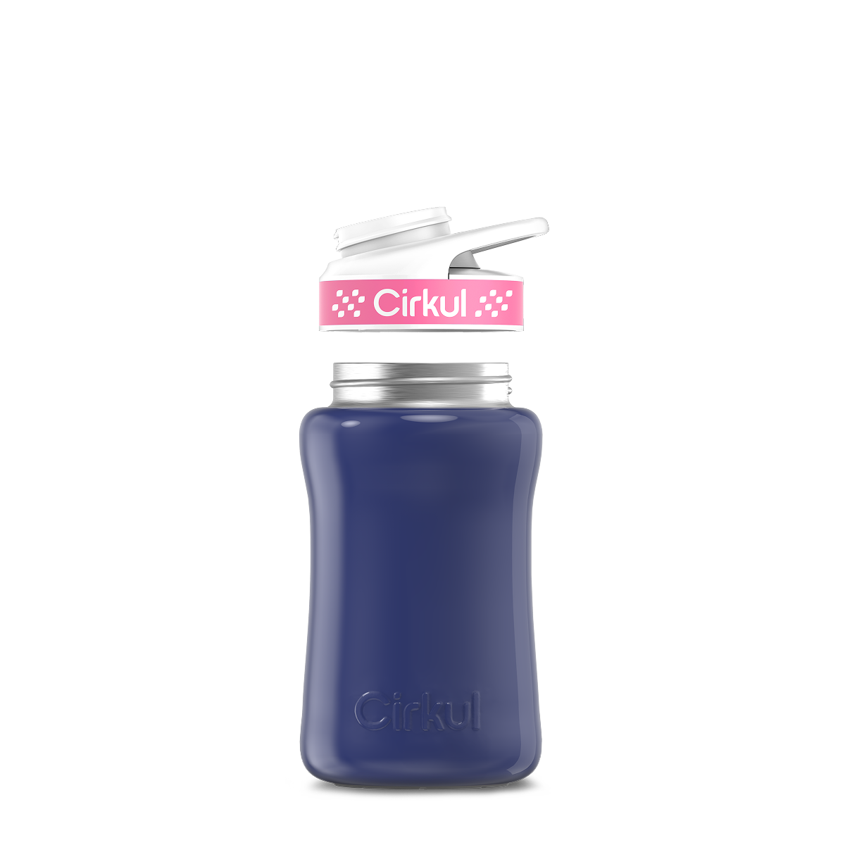 Cirkul 12oz. Stainless Steel Bottle &amp; Comfort Grip Lid