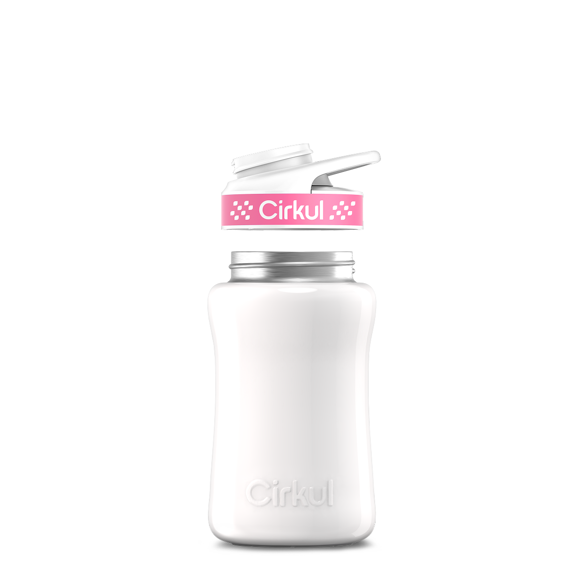 Cirkul 12oz. Stainless Steel Bottle &amp; Comfort Grip Lid