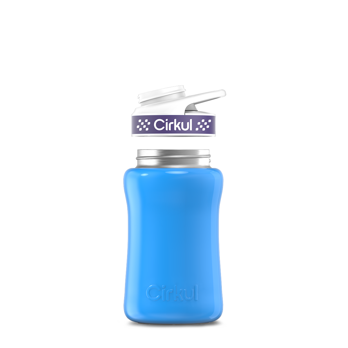 Cirkul 12oz. Stainless Steel Bottle &amp; Comfort Grip Lid