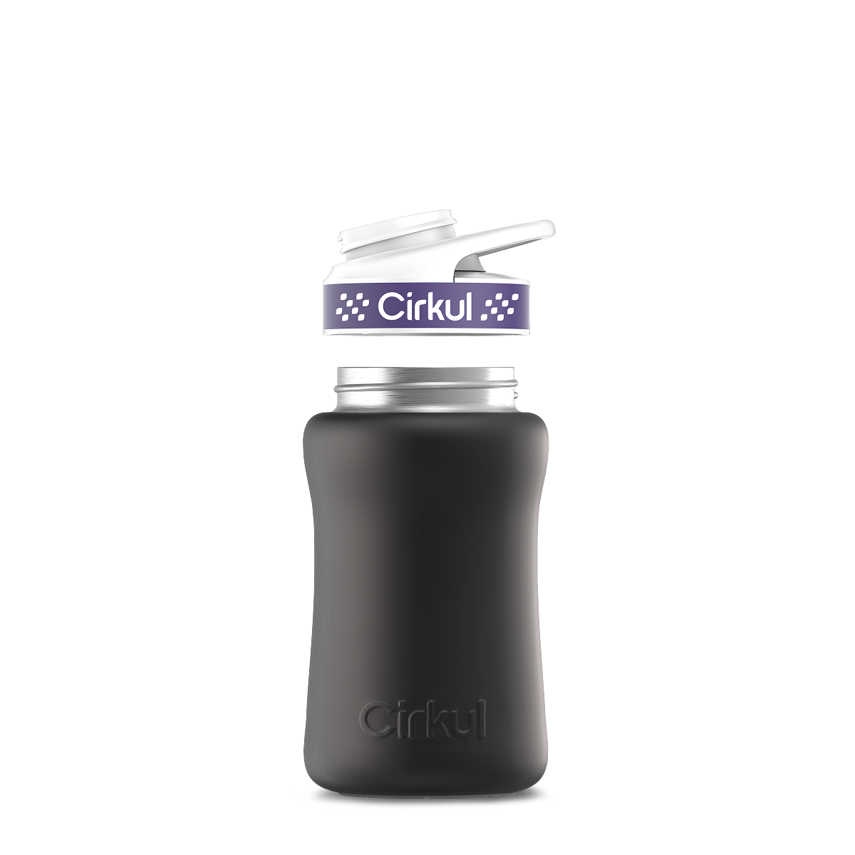 Cirkul 12oz. Stainless Steel Bottle &amp; Comfort Grip Lid