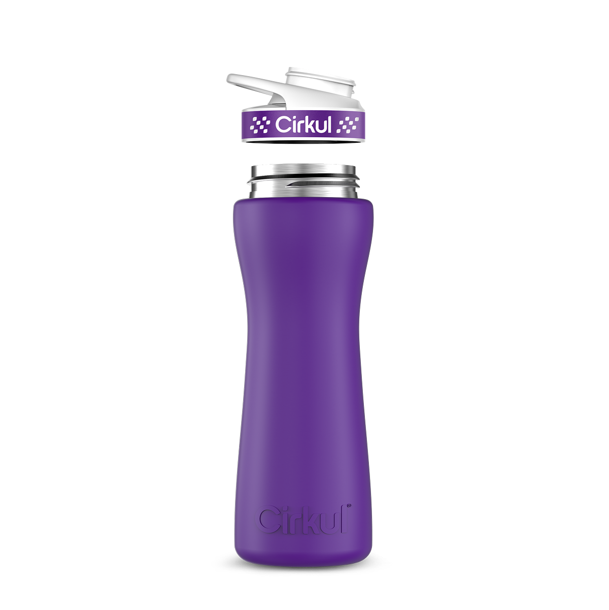 Cirkul Custom 22oz. Stainless Steel Bottle &amp; Comfort Grip Lid