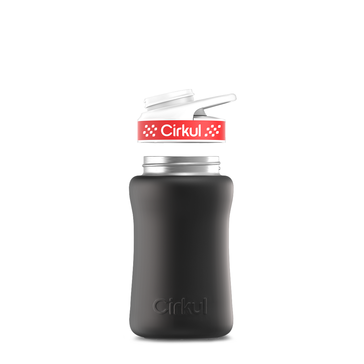 Cirkul 12oz. Stainless Steel Bottle &amp; Comfort Grip Lid