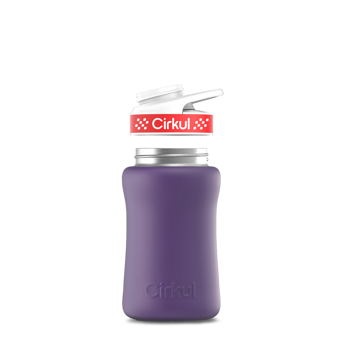 Cirkul 12oz. Stainless Steel Bottle &amp; Comfort Grip Lid