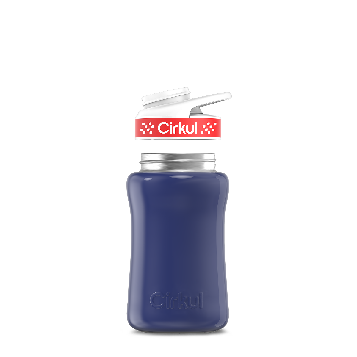 Cirkul 12oz. Stainless Steel Bottle &amp; Comfort Grip Lid