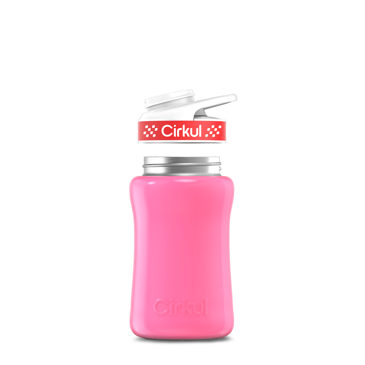 Cirkul 12oz. Stainless Steel Bottle &amp; Comfort Grip Lid