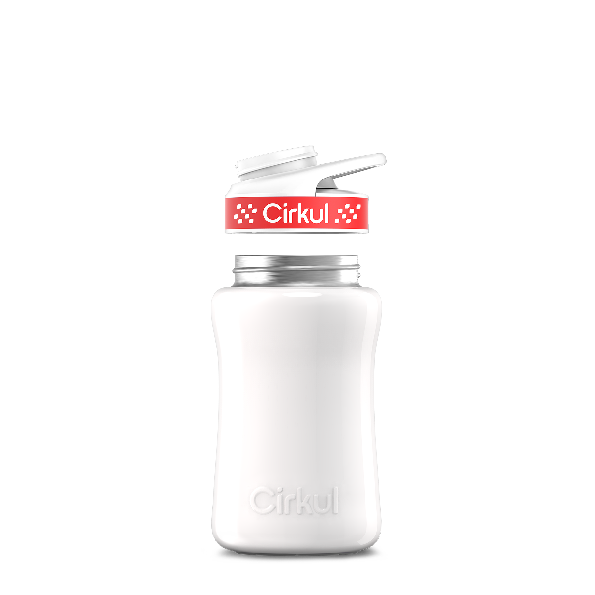 Cirkul 12oz. Stainless Steel Bottle &amp; Comfort Grip Lid