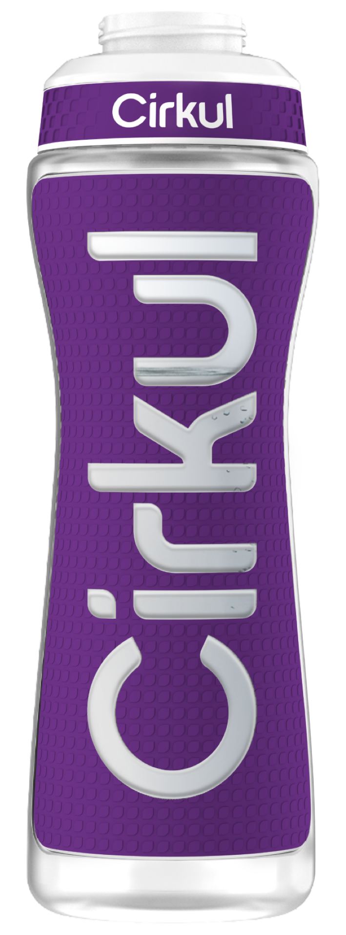 Cirkul 22oz. Grip Squeeze Plastic Bottle &amp; Sport Lid