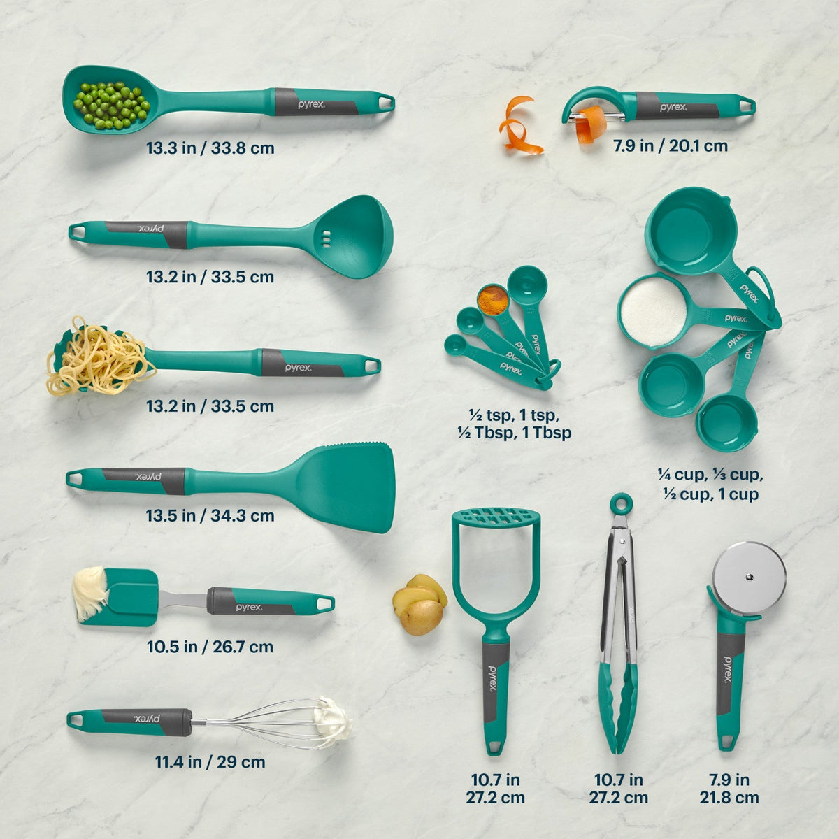 Pyrex Pyrex® 18-Piece Kitchen Tools &amp; Gadgets Set