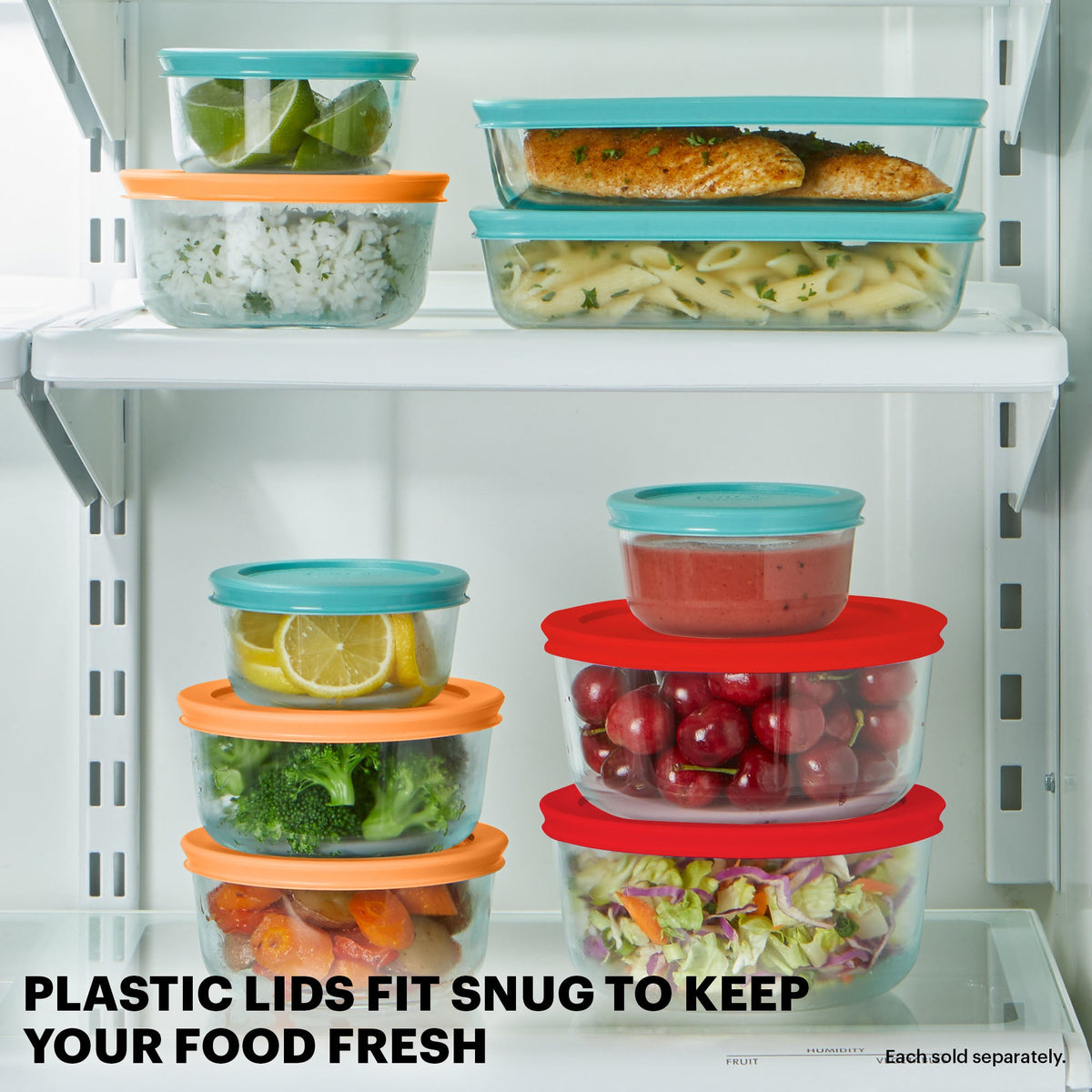 Pyrex Pyrex® Simply Store® 18-piece Glass Food Storage Container Set with Lids