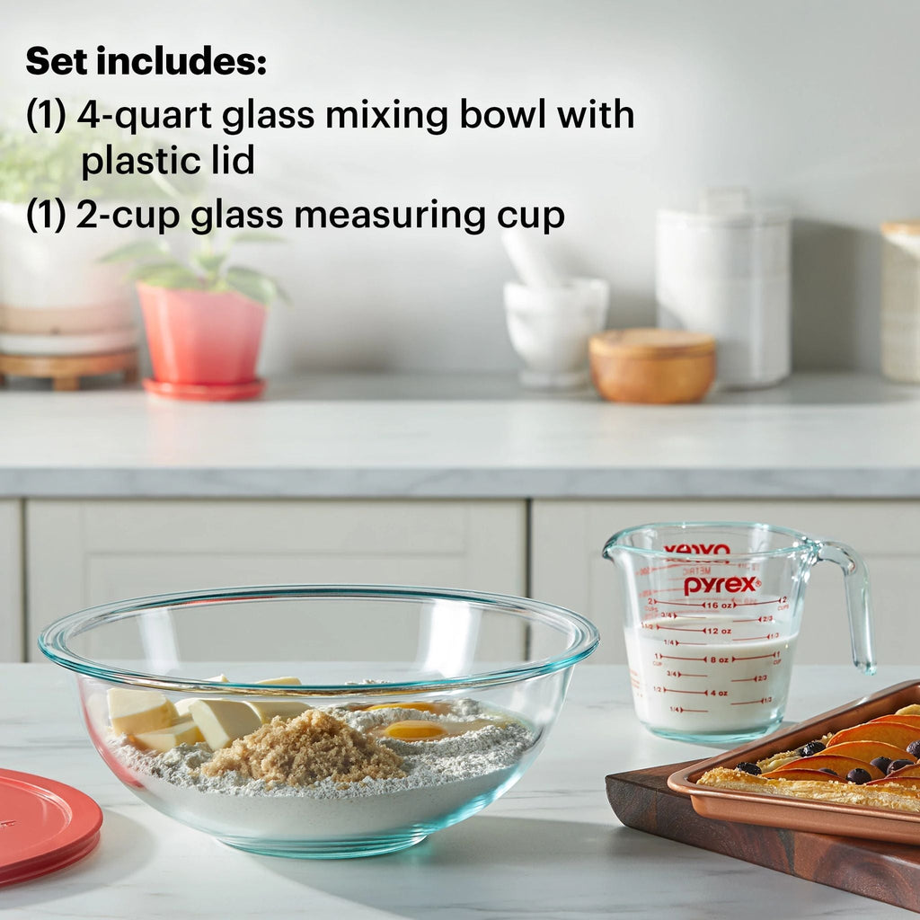 Pyrex Pyrex® Smart Essentials® 3-piece Glass Prep Set