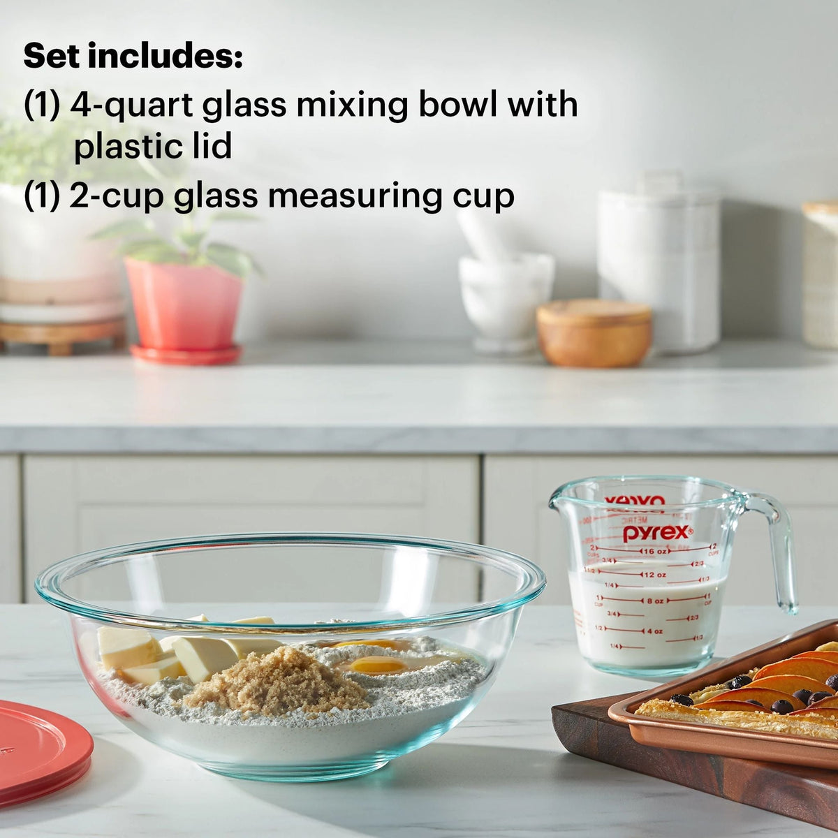 Pyrex Pyrex® Smart Essentials® 3-piece Glass Prep Set