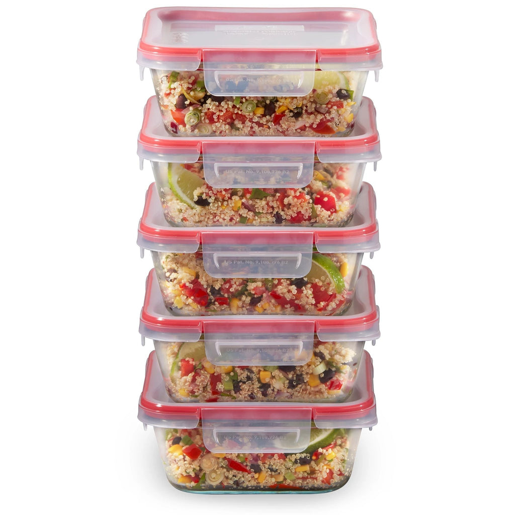 Pyrex Pyrex® Freshlock™ 10-piece Meal Prep Glass Storage Set