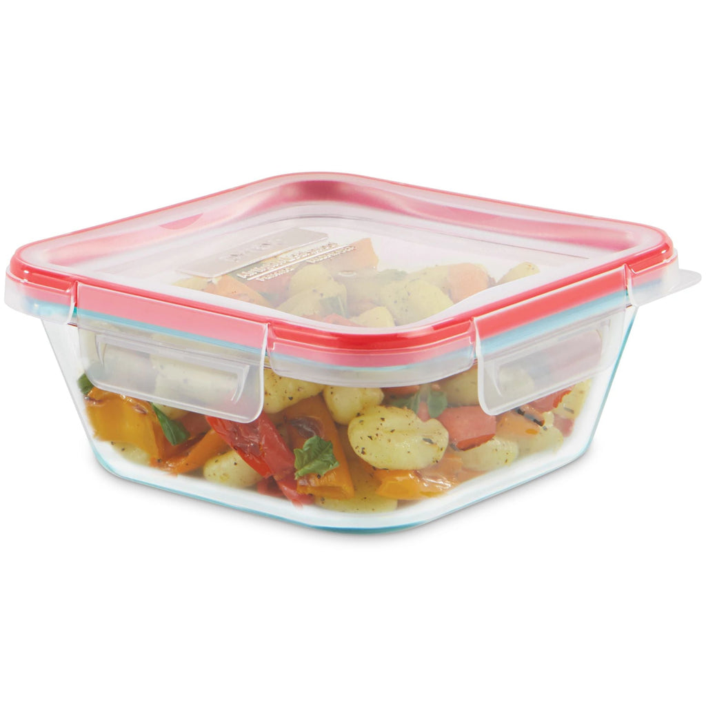 Pyrex Pyrex® Freshlock™ 4-cup Square Glass Storage
