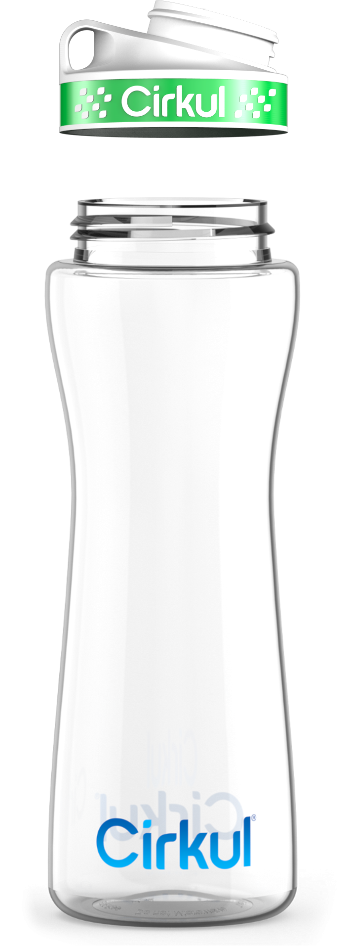 Cirkul Custom 22oz. Plastic Bottle &amp; Comfort Grip Lid