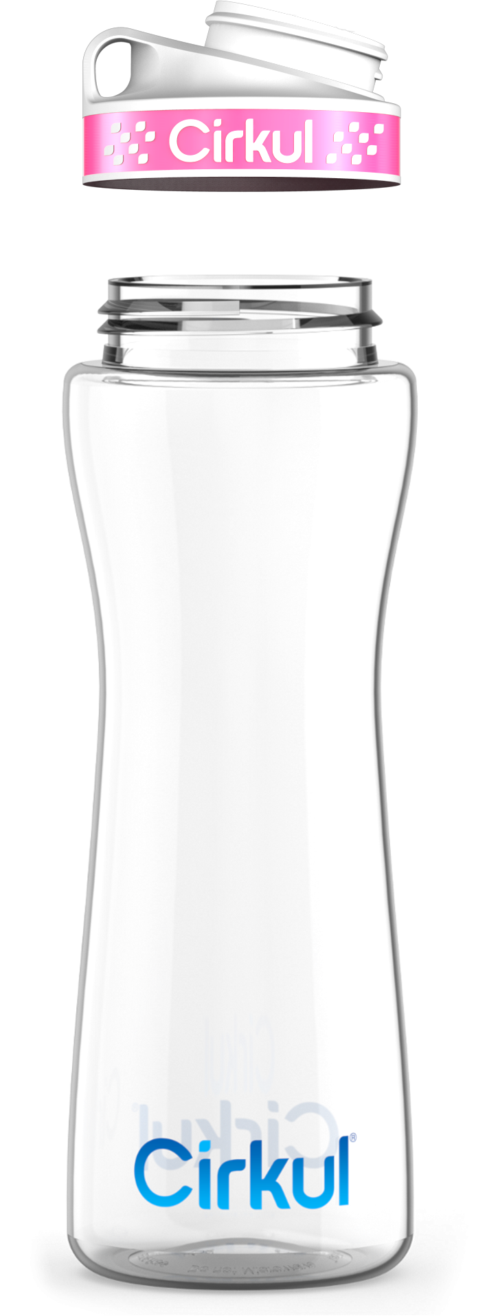 Cirkul Custom 22oz. Plastic Bottle &amp; Comfort Grip Lid