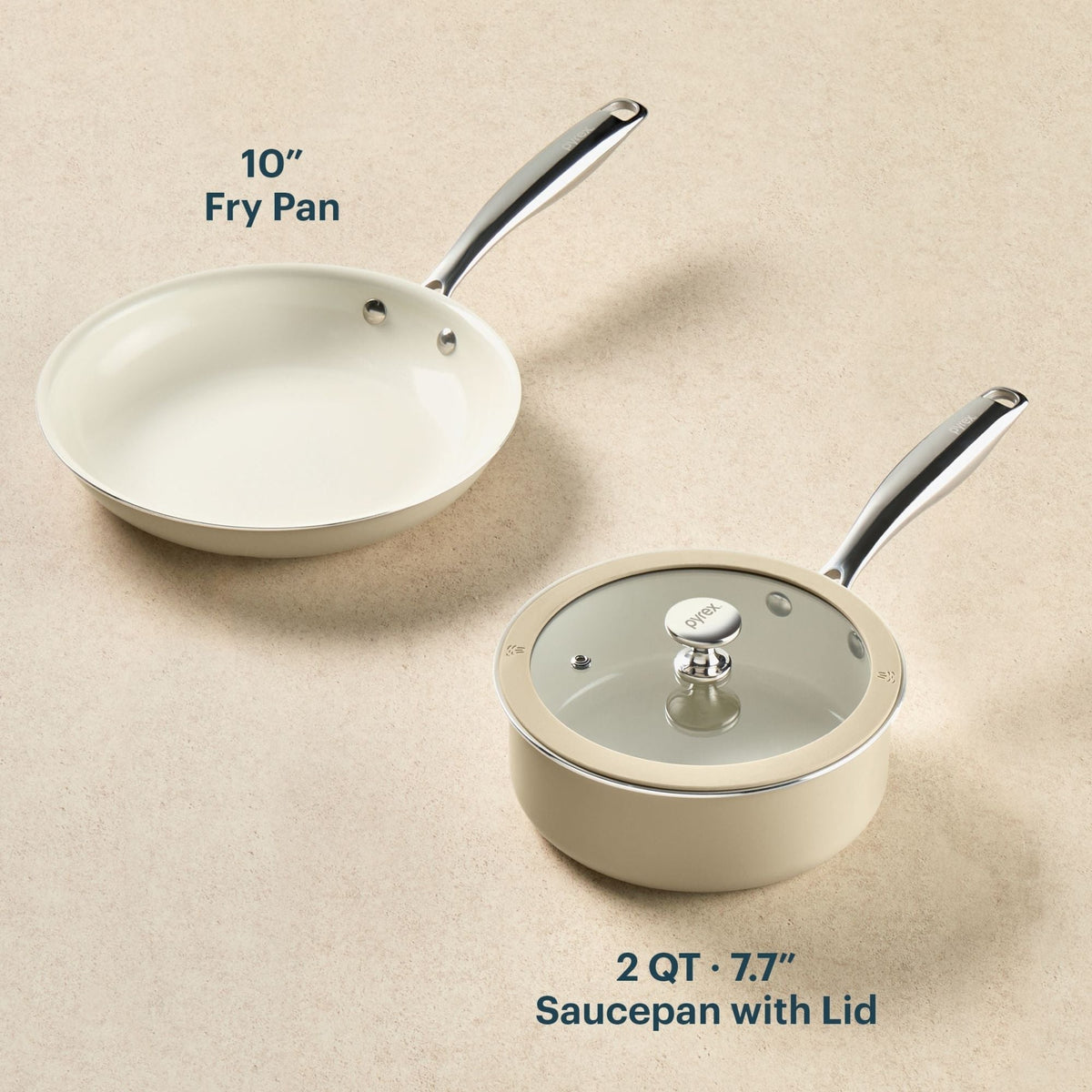 Pyrex Pyrex® Ceramic Cookware 3-pc Set